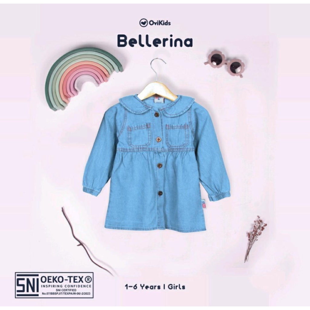 OVIKIDS BELLERINA / DRESS JEANS ANAK PEREMPUAN