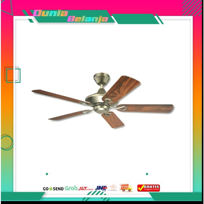 Westinghouse Stiletto Kipas Angin Plafon 48 Inci Iron 3 Kecepatan Motor Senyap