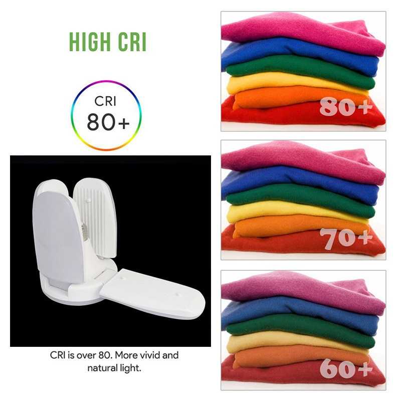 Lampu Bohlam LED Model Kipas Angin Bulb Fan Blade E27 6500K 60W 2560