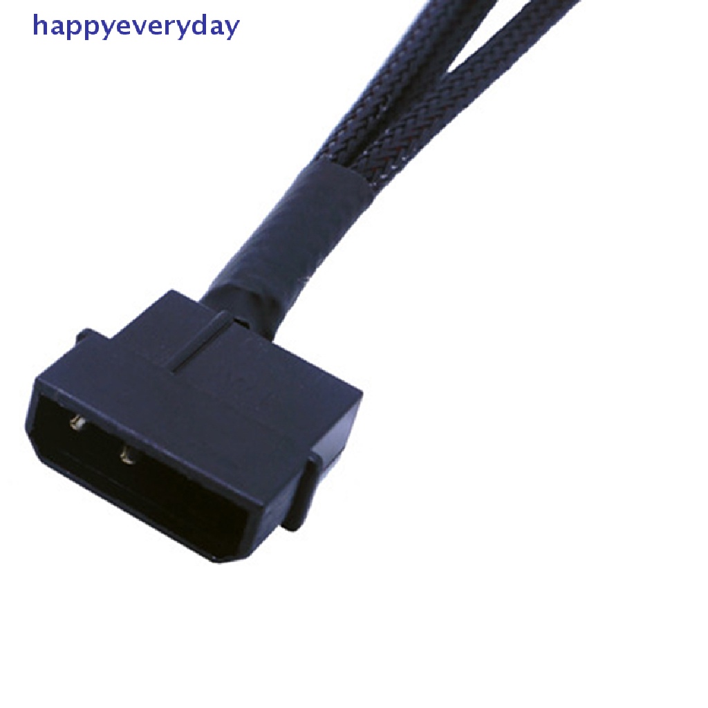 [happy] Molex Tembaga Ke 3arah 3Pin/4Pin Kabel Adaptor Power Fan Splitter Komputer 12V [ID]