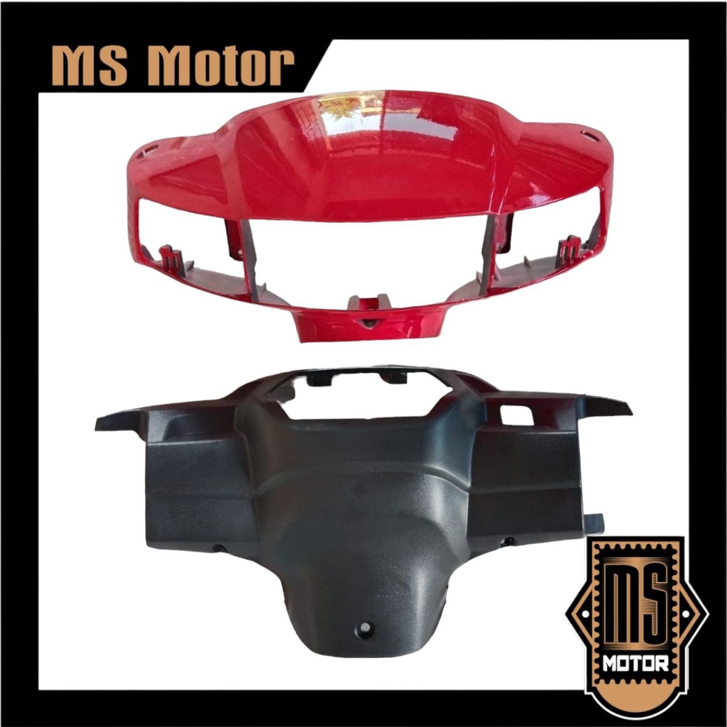 Batok kepala depan tornado / shogun kebo totok depan tornado / shogun kebo warna merah