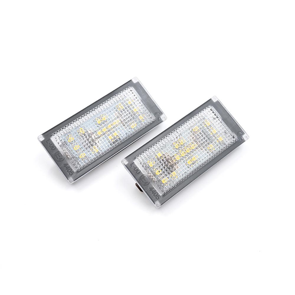 2pcs Lampu Plat Nomor Plat LED Putih Lampu Untuk BMW E65 E66 730i 735i 740i 745i 750i Saloon 2006 2007 2008