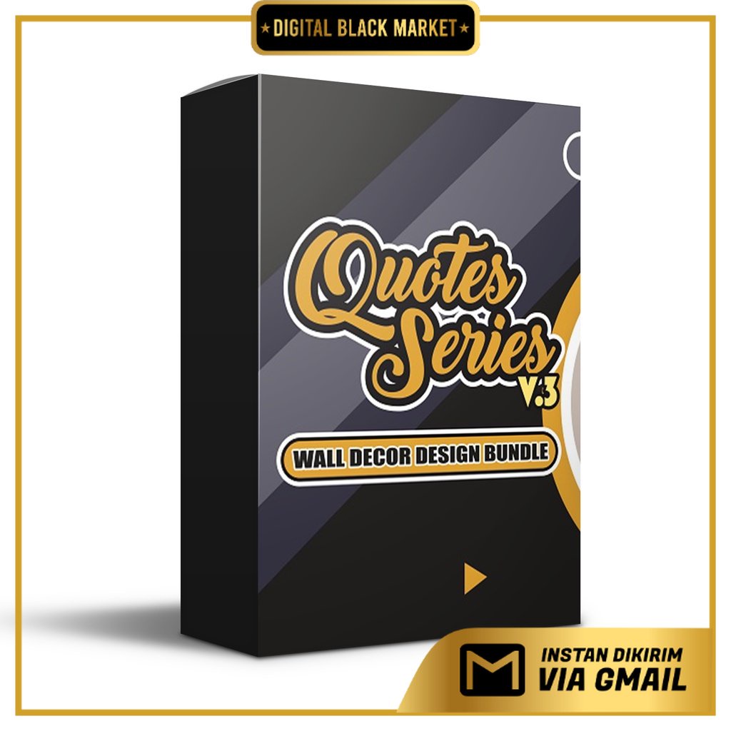 48 Desain Wall Decor Quotes Series v3 CorelDraw v17