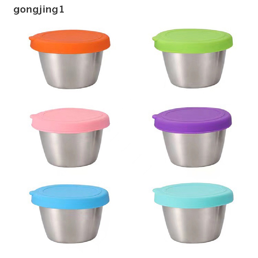 Ggg Stainless Steel Hot Pot Dipping Bowl Gelas Saus Kecil Wadah Saucer Bumbu ID