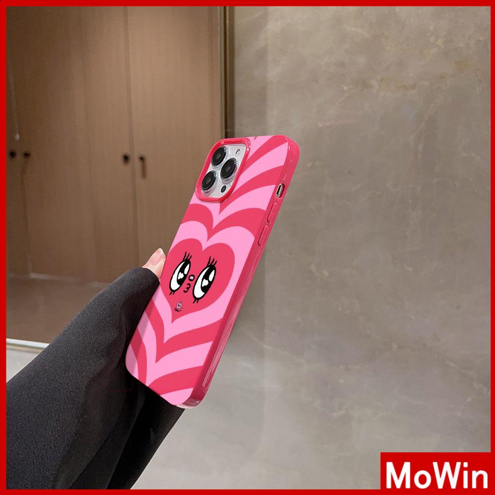 For iPhone 14 Pro Max iPhone Case Pink Glossy TPU Soft Case Shockproof Protection Camera Cute Cute Love Rabbit Compatible with iPhone 13 Pro max 12 Pro Max 11 xr xs max 7Plus