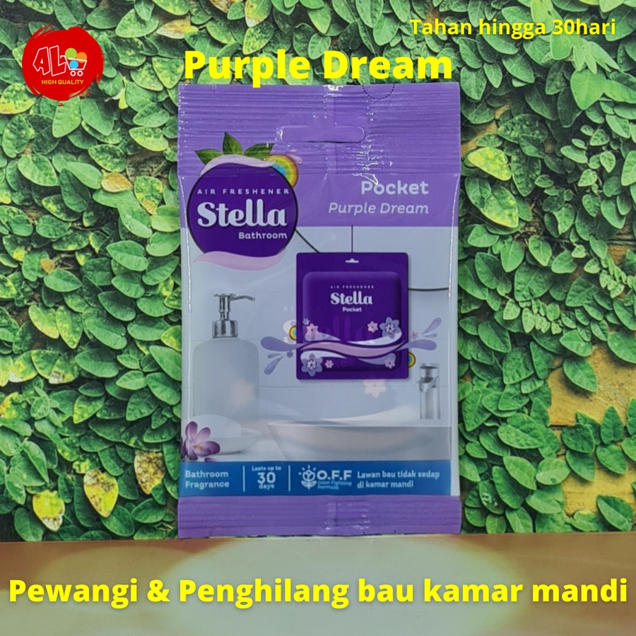 Pengharum Ruangan Kamar Mandi Stella Pocket Air Freshener Bathroom Fragrance