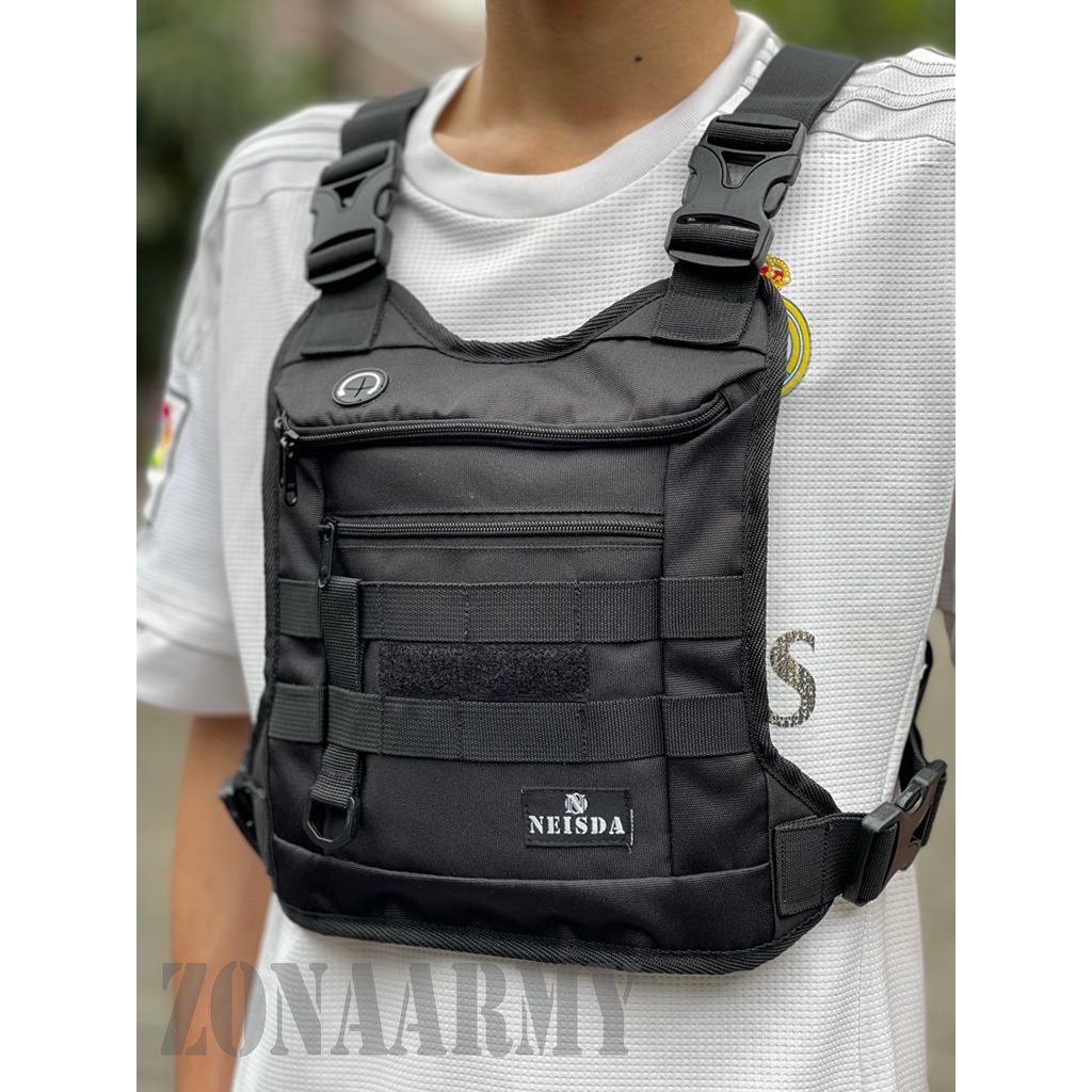 Neisda - Chestbag Tas Dada Series Rompi Black