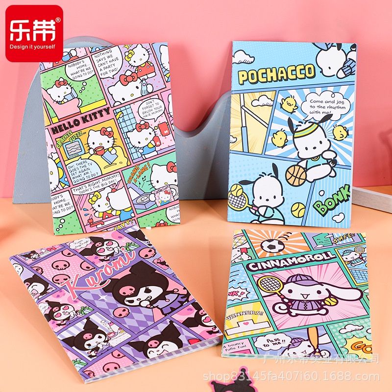 BUKU TULIS A5 36 HALAMAN SANRIO KUROMI CINNAMOROLL MELODY / BUKU TULIS MOTIF KARTUN JEPANG