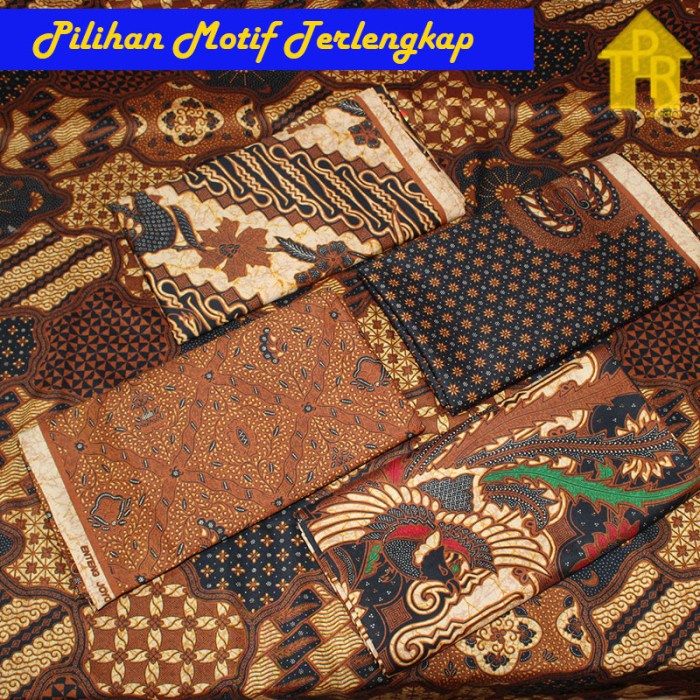 Kain Batik Printing Unggul Jaya Primisima Seri Enteng Joyo 220x115cm.