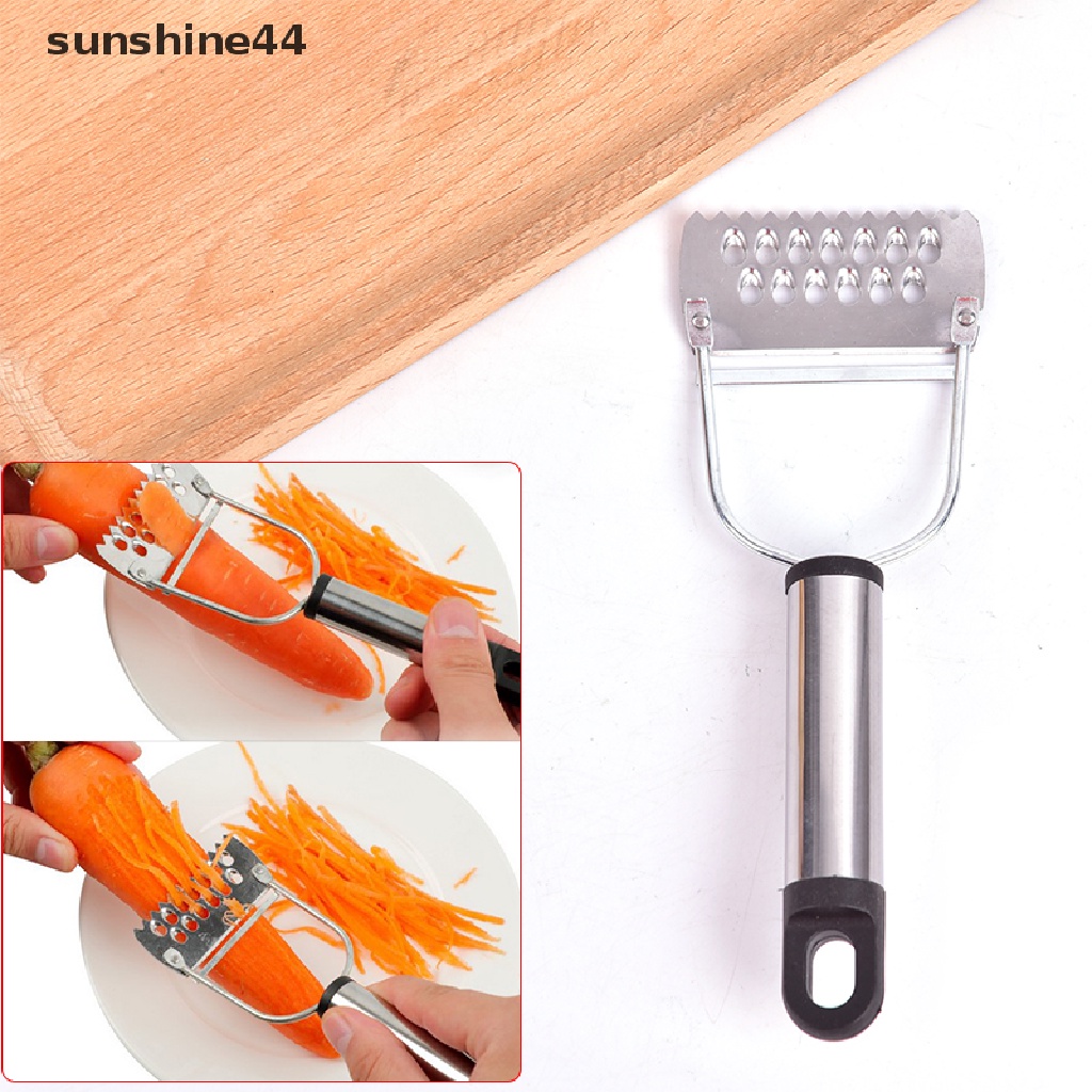 Sunshine 1pcs Baru Stainless Steel Timun Wortel Peeler Perencanaan Parutan Dapur Gadget  Id