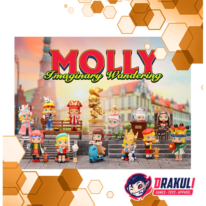 Toys Pop Mart MOLLY Imaginary Wandering Series (Assorted)