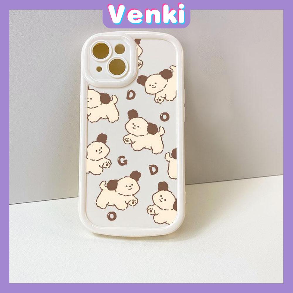 Case for iPhone 11 Soft TPU Glossy Round Edges Case Cute Little Dogs Camera Protection Shockproof For iPhone 14 13 12 11 Pro Max 7 8 Plus X XR