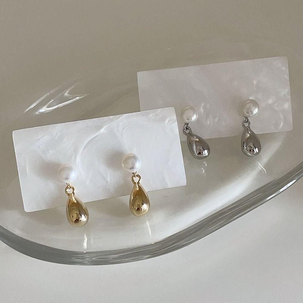 Mxbeauty Anting Tetes Air Fashion Geometri Unik Hadiah Ulang Tahun Populer Aksesoris Alloy Korea Style Perhiasan