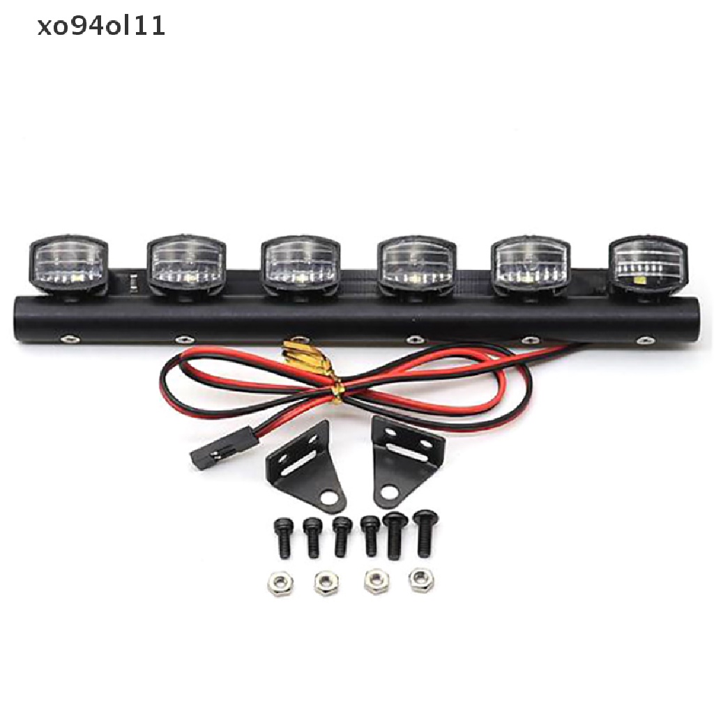 Xo Ultra Bright Lamp LED Roof Light Bar Dengan Lampu Sorot 4per5per6 Untuk Mobil1Per10 RC OL