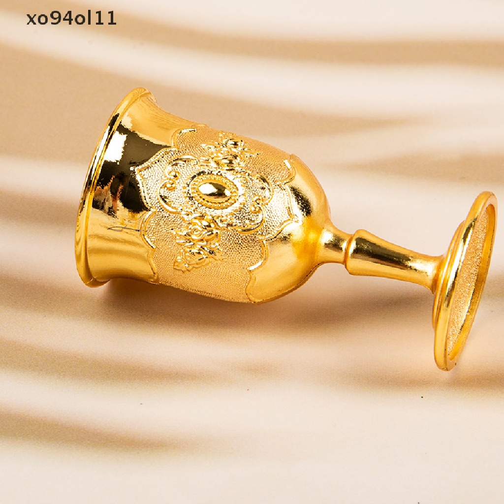 Xo 30ML Gelas Wine Gelas Champagne Minuman Goblet Cocktail Cup Gold Vintage OL