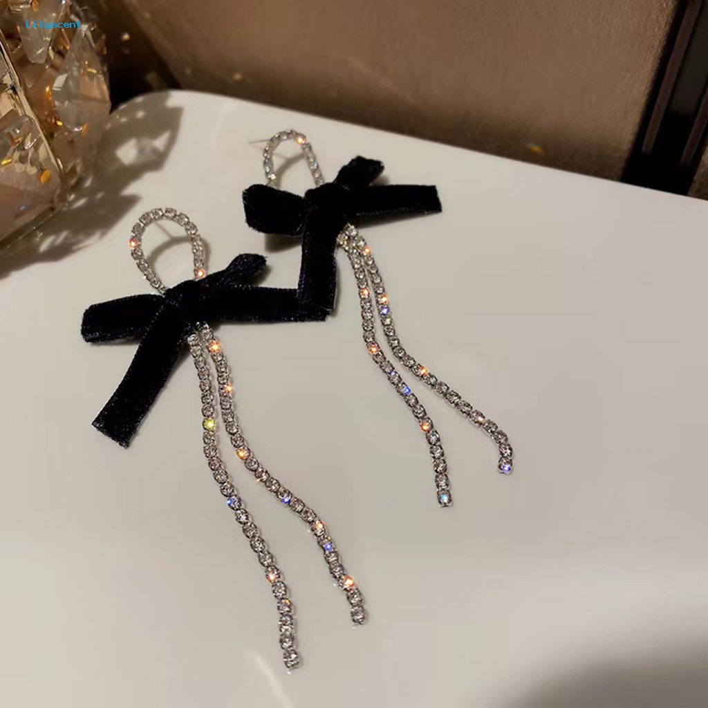 Lilyscent 1pasang Anting Wanita Tahan Korosi Untuk Gadis Mempesona Women Drop Earrings Fashion Perhiasan Hadiah Anti-Oksidasi