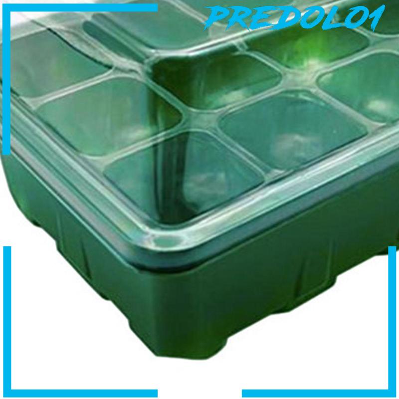 [Predolo1] Tray Starter Benih Indoor Greenhouse Propagator Station Untuk Rumah Kaca Indoor
