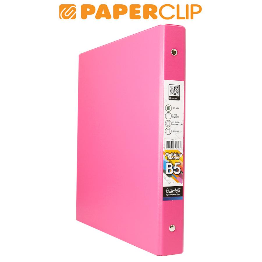 

FILE NOTE B5 BANTEX 1326-19 PINK
