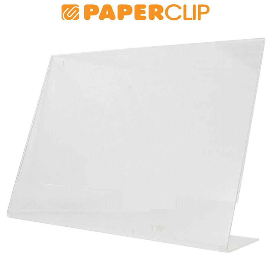 

ACRYLIC HOLDER / AKRILIK BROSUR SIGN HOLDER TABLE 30X21.5