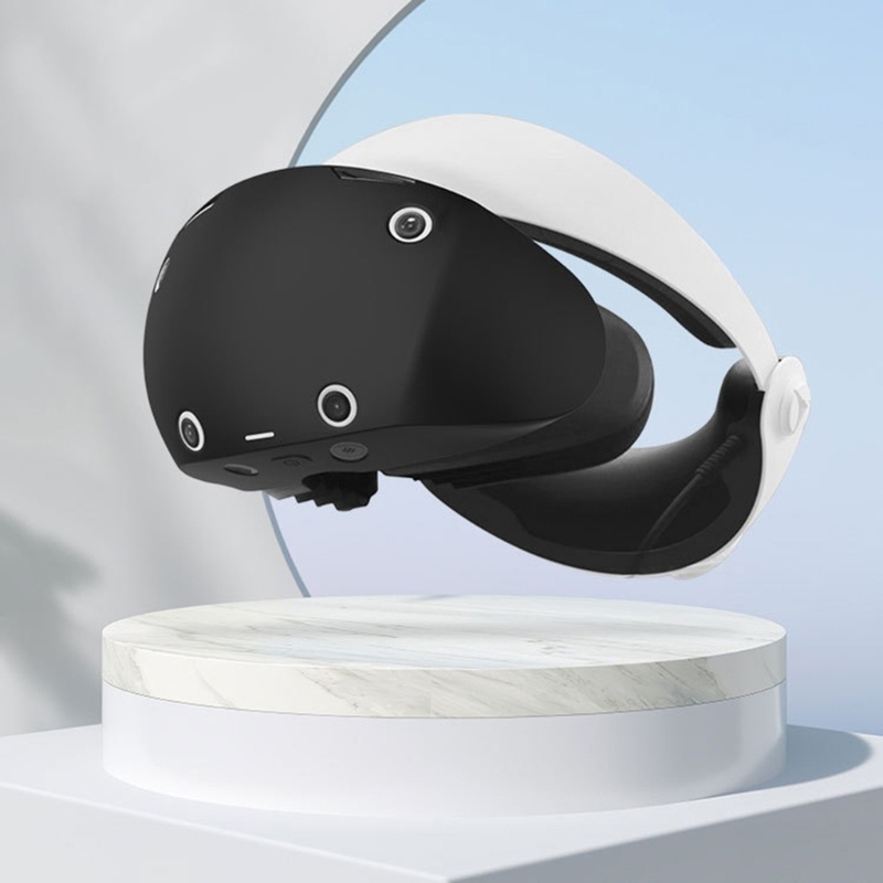 Cre Penutup Headset Anti-Melempar Lengan Lembut Silikon Pendingin Silicone Case Untuk PS VR2 Headset Lengan Pembuangan Panas