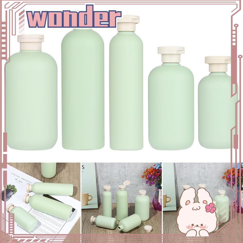 Wonder 200ML~500ML Foaming Soap Dispenser Plastik Tahan Karat Isi Ulang Botol Bulat Sabun Lotion