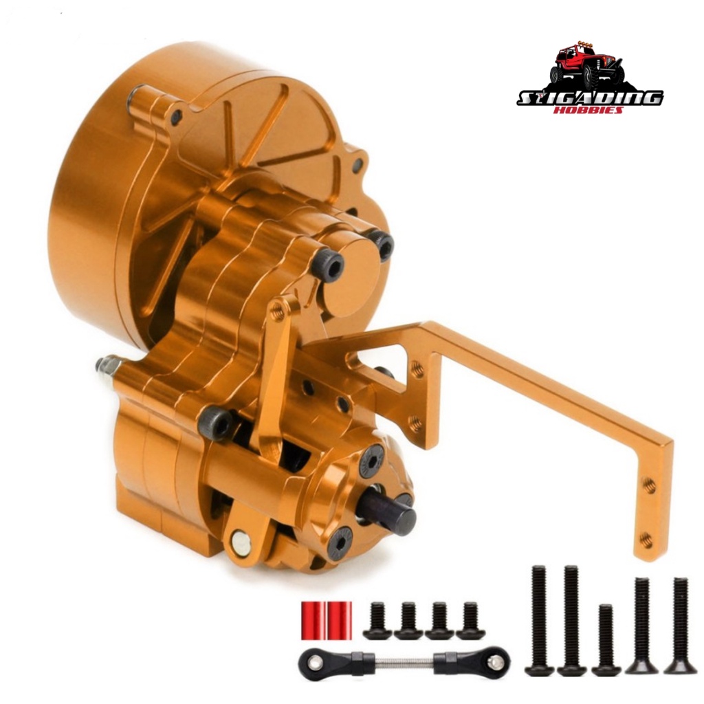 GEARBOX CNC METAL TRANSMISSION DIG CUTOFF 48P 87T 1/10 AXIAL SCX10