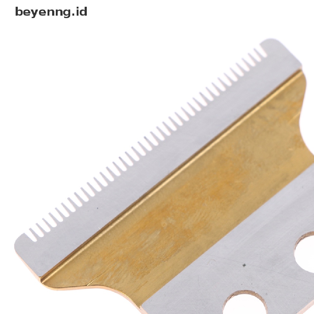 Beyen Metal T-Shaped Hair Clipper Blade T9 Pisau Trimmer Pengganti Clipper Head Kit ID