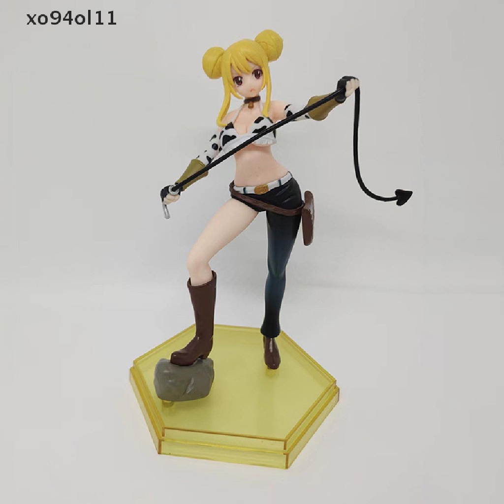 Xo Tokoh Anime FAIRY TAIL Lucy Heartfilia PVC Action Figure Mainan Seksi Model Boneka OL