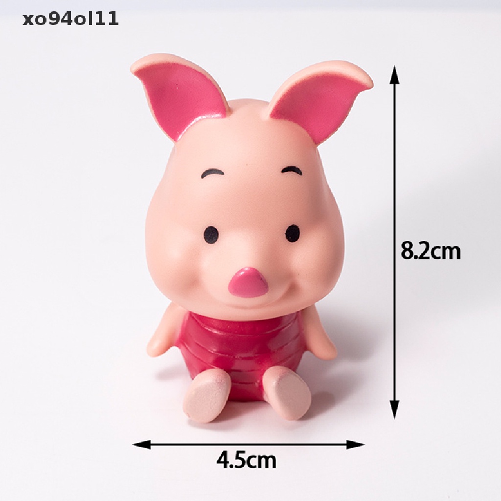 Xo 1Pc Anime Figure Disney Winnie The Pooh Tigger Piglet Patung Koleksi Boneka OL