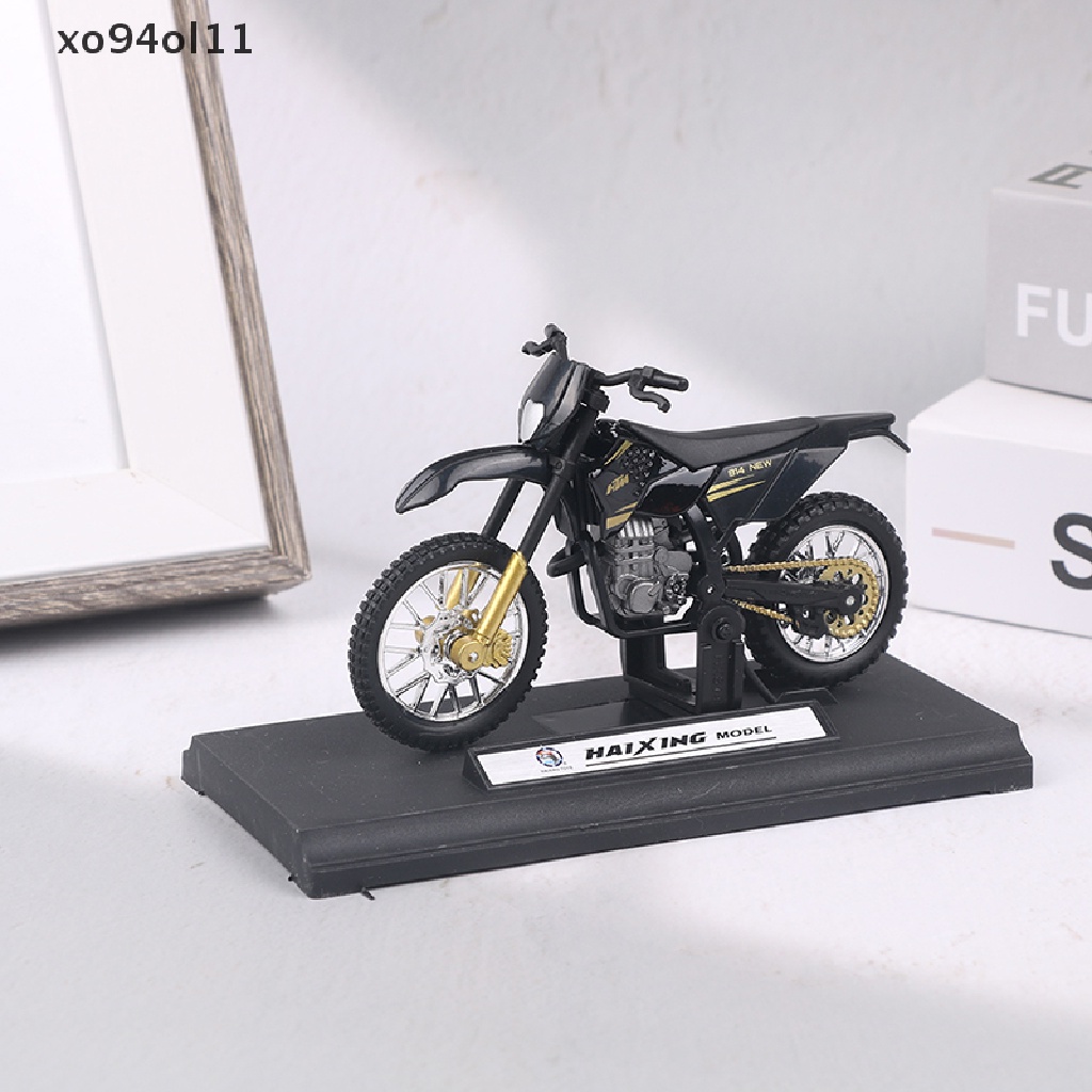 Xo 1Pc 1:18 Ducati Monster900/KTM450 Statis Die Cast Kendaraan Model Motor Mainan OL