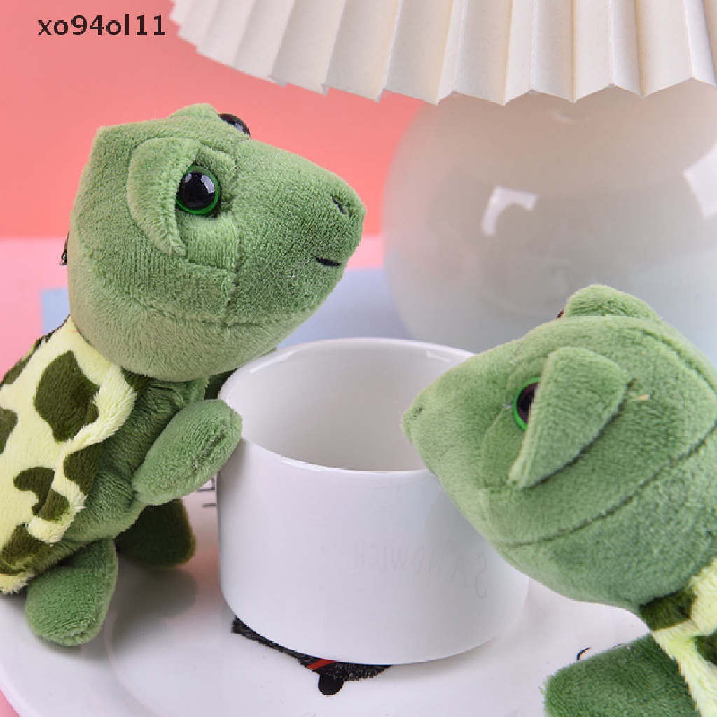 Xo Lucu Kartun Mini Turtle Doll Gantungan Kunci Liontin Gadis Wanita Tas Boneka Mainan Mewah OL