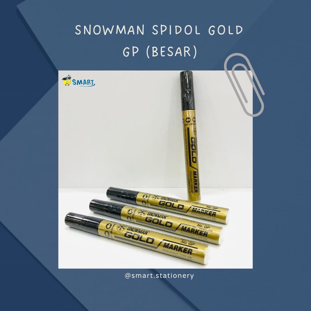 

SNOWMAN SPIDOL GOLD GP BESAR