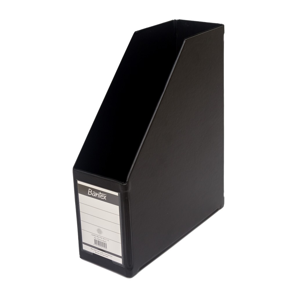

Bantex Box File 4011 Magazine File A4 10cm Black