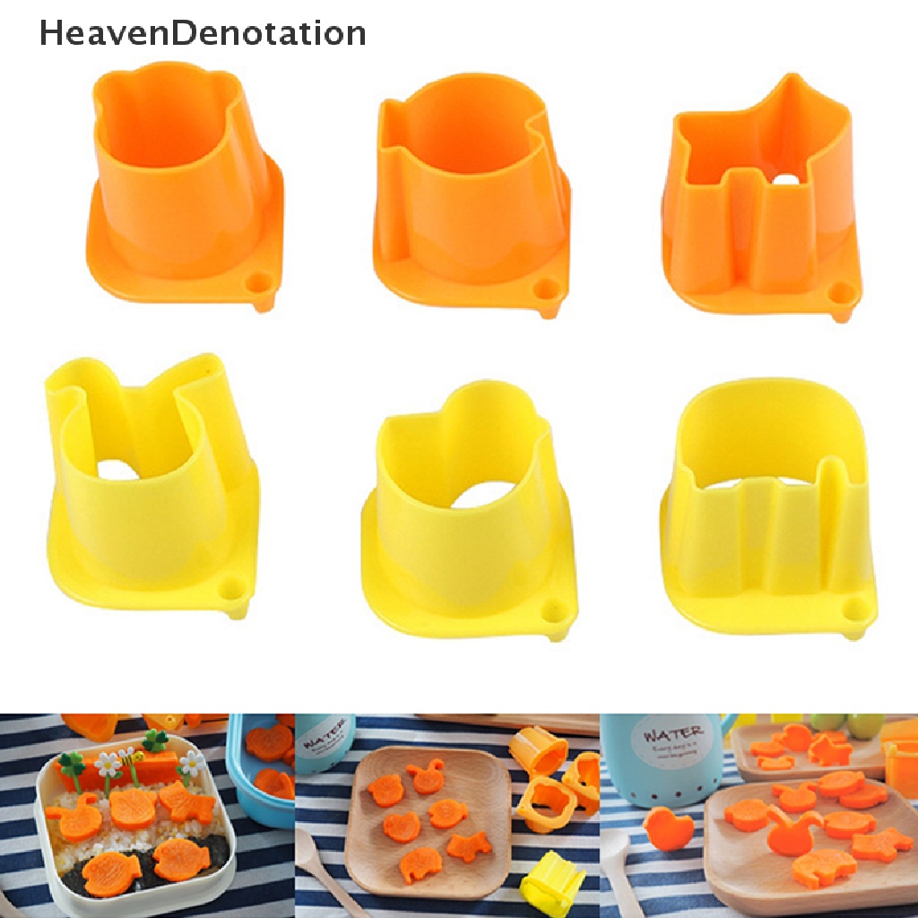 [HeavenDenotation] Cetakan Kue Kering Kartun Hewan Biskuit Pastry Roti Baking Sandwich Fondant Mold HDV