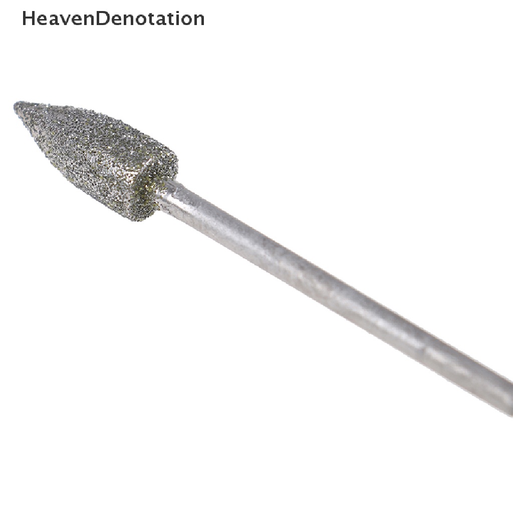 [HeavenDenotation] 8pcs diamond grinding head polishing needle bits burrs Alat Ukir Batu Logam HDV