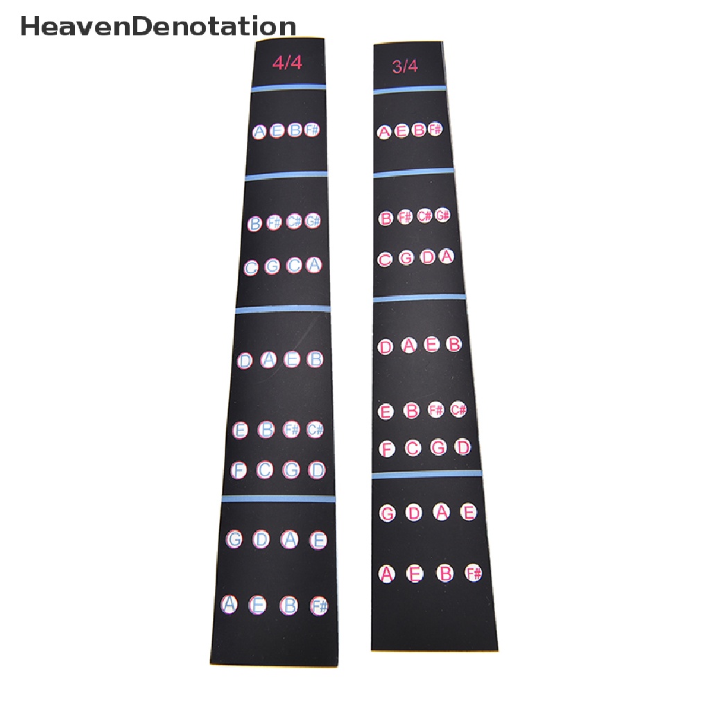 [HeavenDenotation] 1per8-4/4 Violin Innation Stiker Fretboard Penanda Pemula Belajar HDV