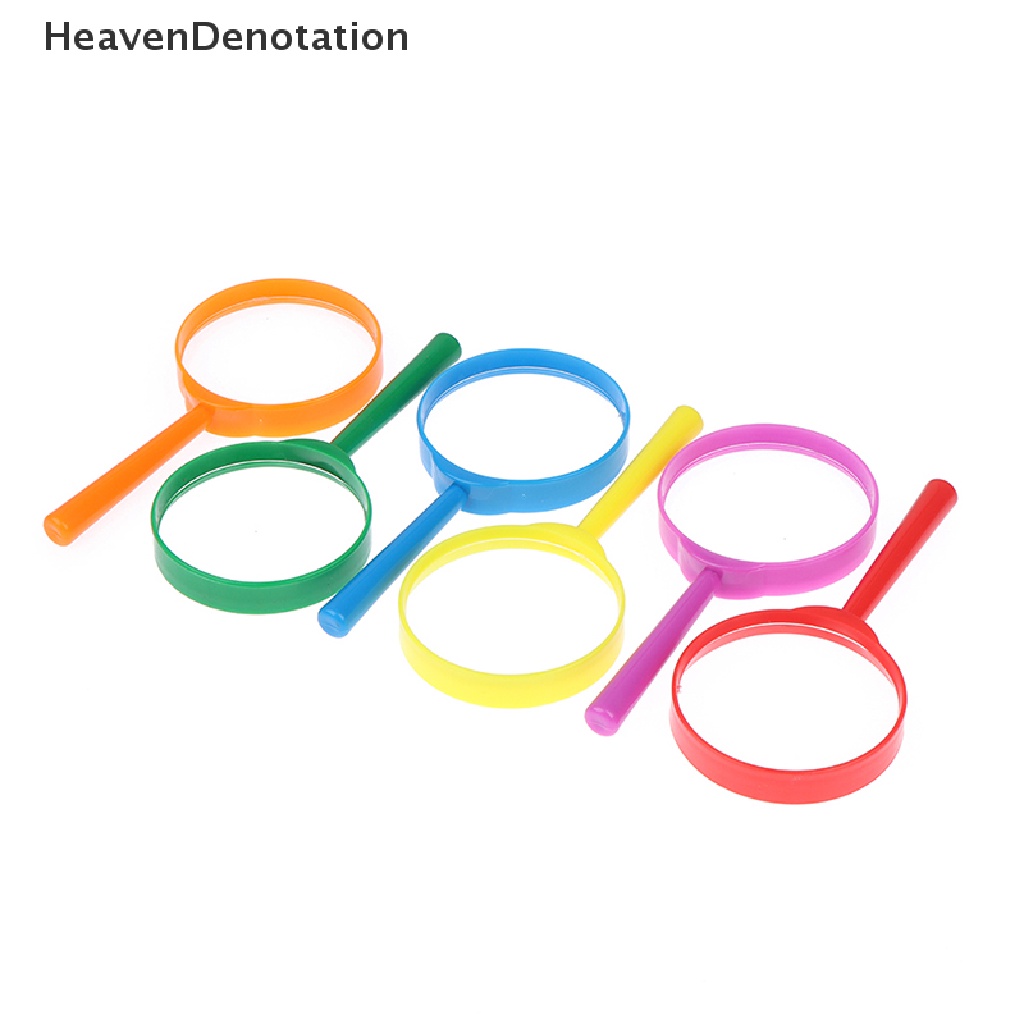 [HeavenDenotation] 3x Lensa Kaca Pembesar Pembesar Pembesar Portabel Anak Inspection Magnifying 60mm HDV