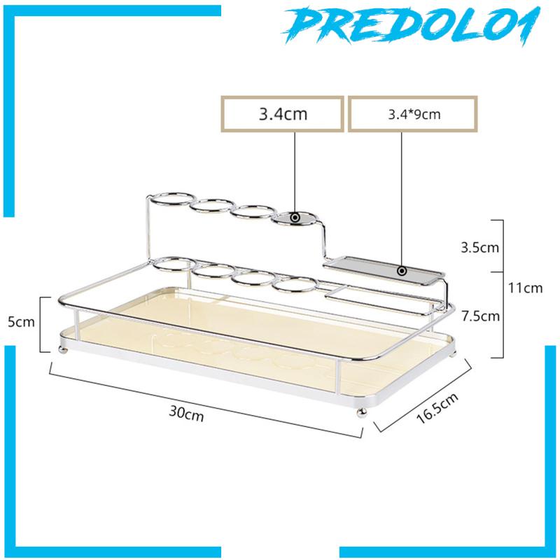 [Predolo1] Stand Holder Sikat Gigi Elektrik Tanpa Bor Untuk Pasta Gigi Kosmetik Cream