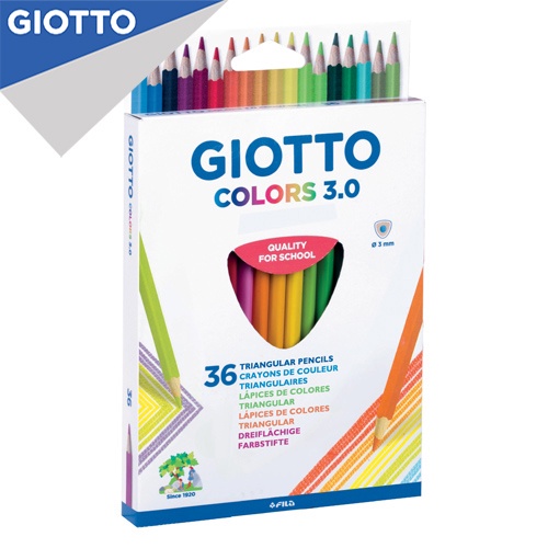 

Giotto Colors Pensil Warna Triangular 36 Warna