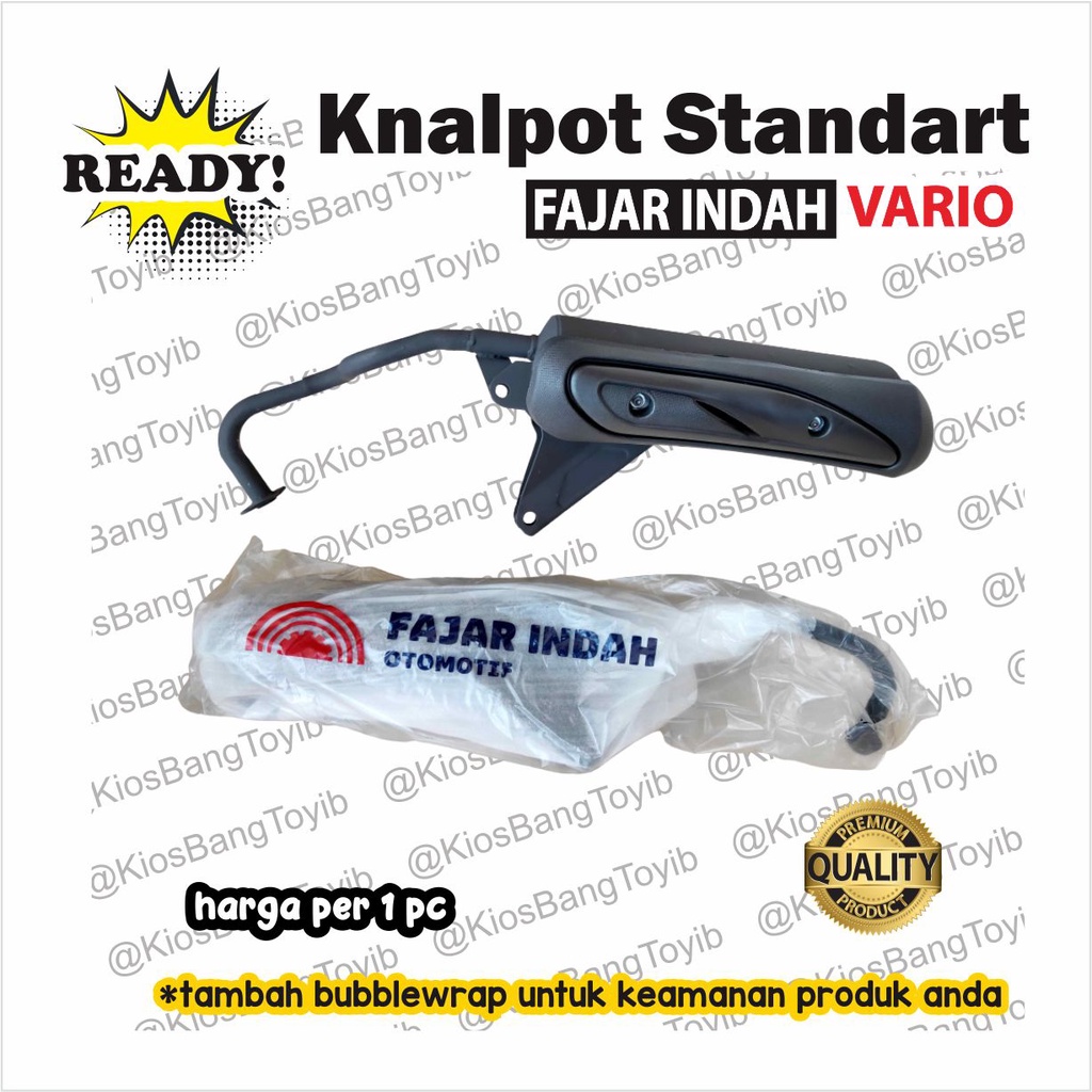 Knalpot Standart Standar ORI Honda VARIO CBS TECHNO 2006-2013 (FI)