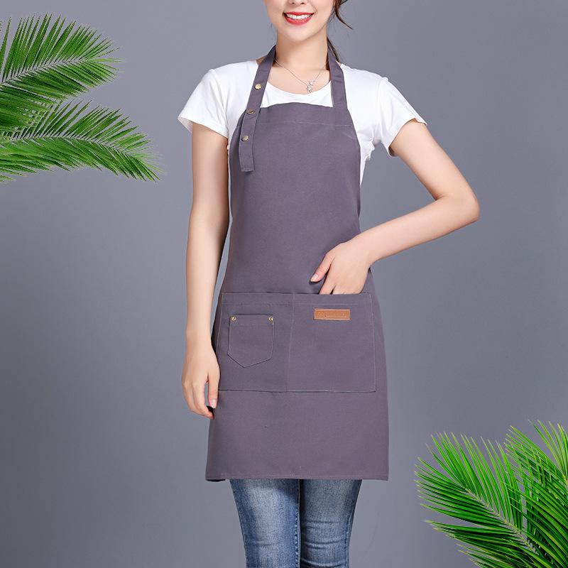 Apron Masak Anti Air Celemek Dapur Barista