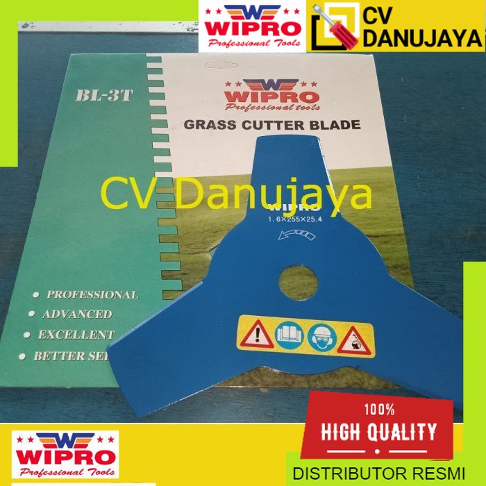 Pisau Potong Rumput BL3T BL 3T 3 Mata Pisau Wipro zg