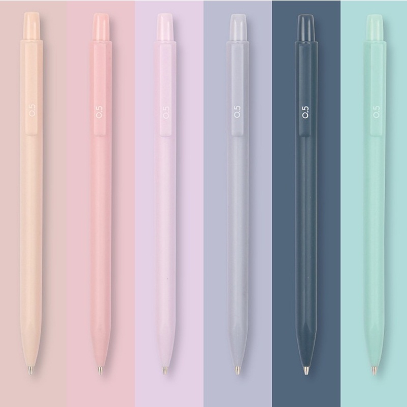Halus Sederhana Dihapus Morandi Pensil Mekanik Plastik Bergaya Ringan 0.5mm Tekan Pensil Otomatis Alat Tulis Siswa Kantor Perlengkapan Sekolah