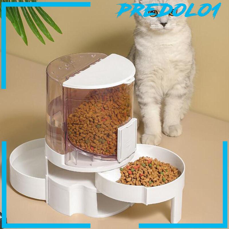 [Predolo1] Tempat Makan Dan Penyiram Hewan Peliharaan Kitty Otomatis Kapasitas Besar Air Mancur Minuman Kucing Peliharaan