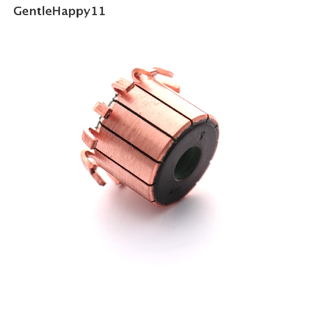 Gentlehappy8 *23 * 19.5mm 12P Gigi Kait Tembaga Tipe Komutator Motor Listrik CHY-1518-12 id