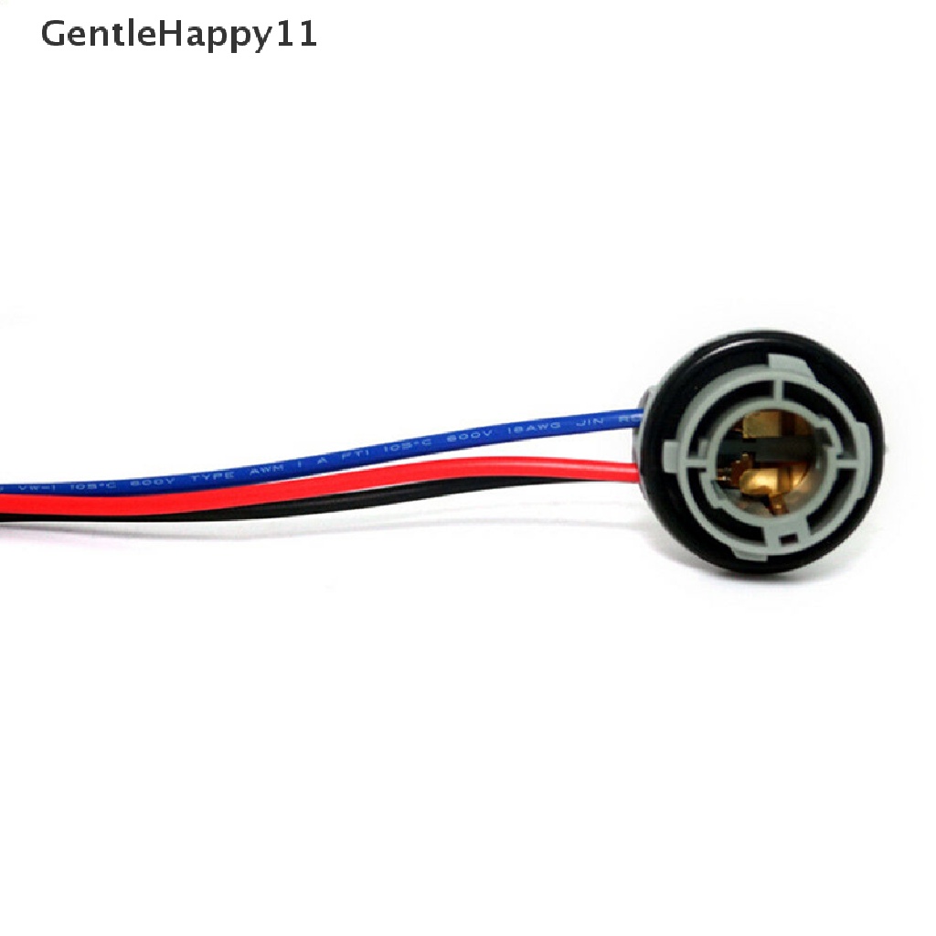 Gentlehappy 2Pcs 1157socket Bohlam BAY15D Lamp Holder Adapter Base Konektor Untuk Lampu Rem id