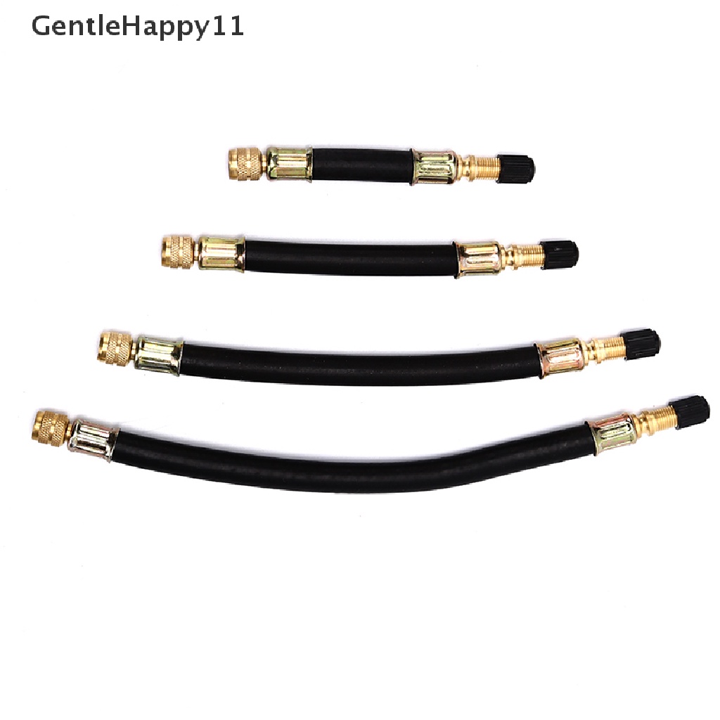 Gentlehappy 1pc Pompa Sepeda Valve Extender Extension Tube Karet Inflator Pipa Selang id