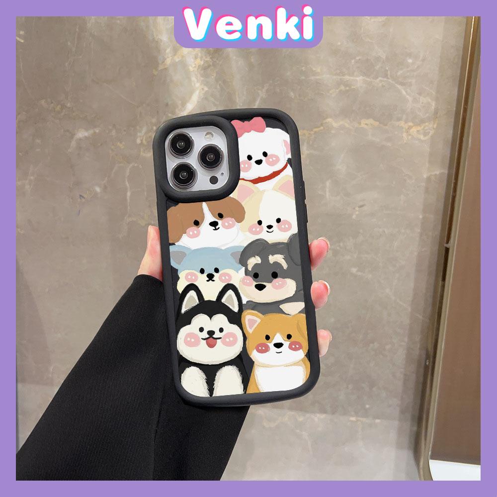 Case fo iPhone 11 Pro Max TPU Soft Case Frosted Bubble Case Cute Dogs Camera Protection Shockproof For iPhone 14 13 12 11 Plus Pro Max 7 Plus X XR