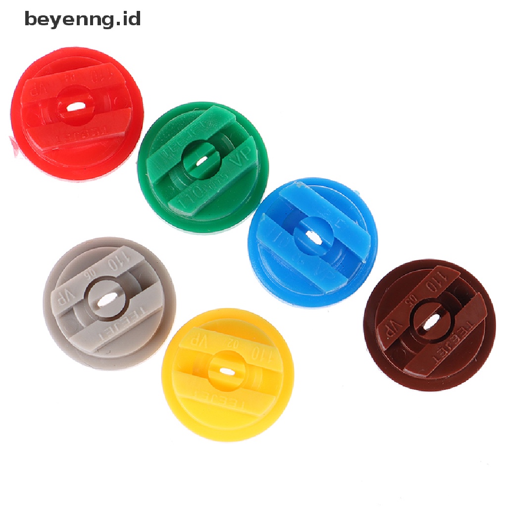 Beyen 10Pcs Knapsack er Nozzle Berbentuk Kipas Pertanian Sprinkle Atomisasi Taman ID