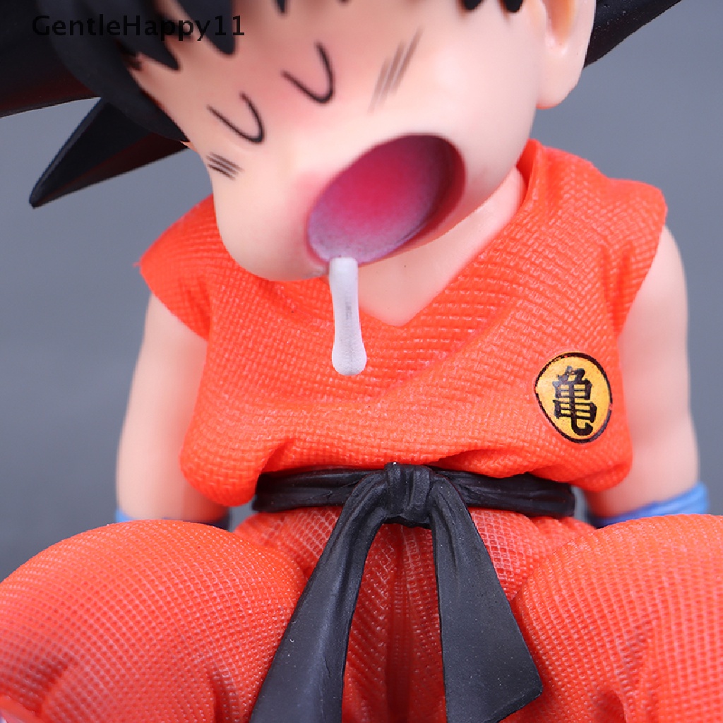 Gentlehappy Anime Dragon Ball Figure Childhood Son Goku Model Mainan GK Mainan Adegan Tidur id